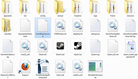 Clientregistryblob fichier