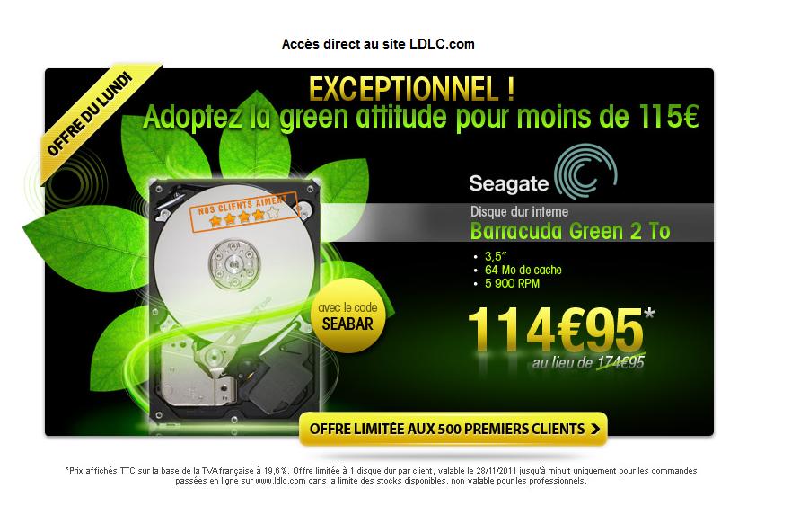 offre du lundi